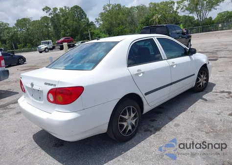 2004 Toyota Corolla Ce из США, поврежденный, VIN 1NXBR32EX4Z291416